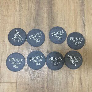 Bouclair Slate Coaster- Set of 8